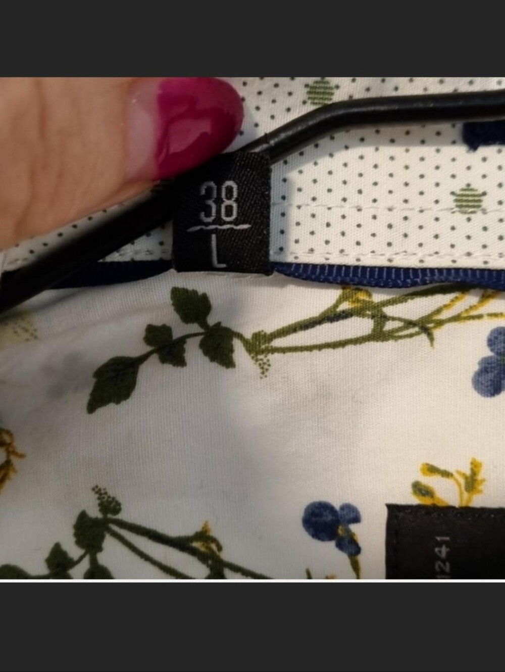 Simons | Le 31 Floral Wildflower Plant Print Button Up - Picture 4 of 8